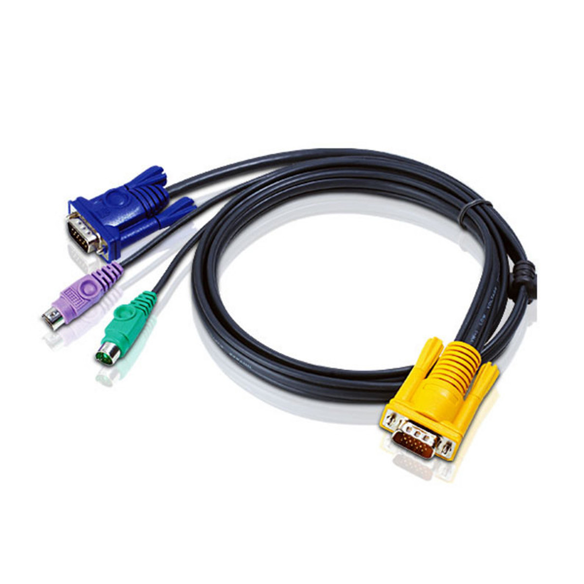 Aten KVM Cable SPHD15M - PS2M, PS2M, HD15M 1.8m