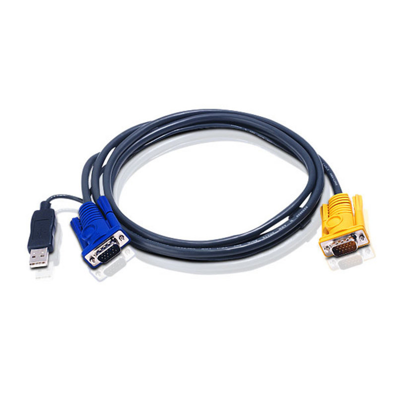 Aten KVM Cable SPHD15M - USB A M, HD15M 6m