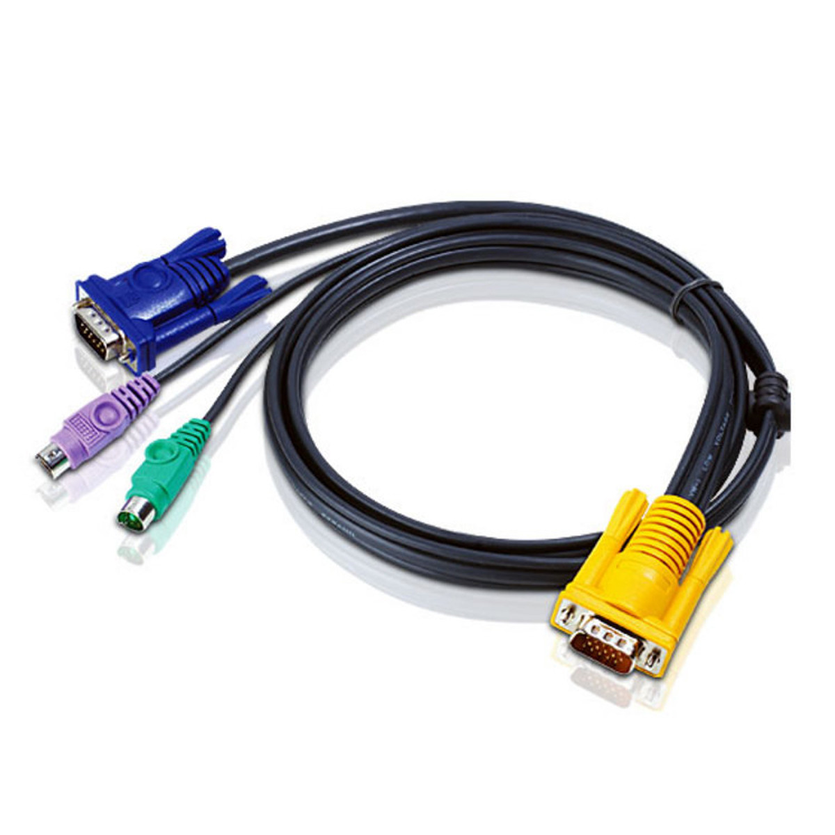 Aten KVM Cable SPHD15M - PS2M, PS2M, HD15M 10m